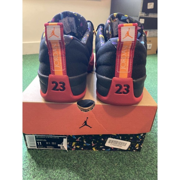 Air Jordan 12 Low SE Super Bowl Size 11 Black Red Gold DC1059-001 main image 6